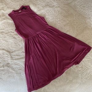 High neck dress
